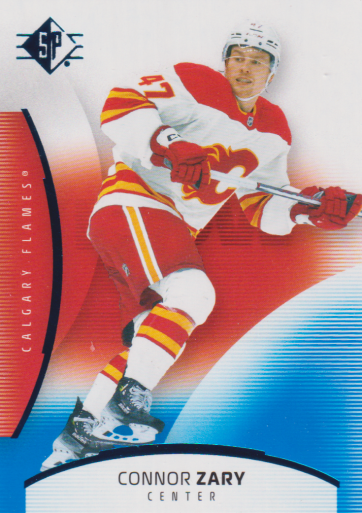 2025/26 UD SP – Connor Zary Calgary Flames 58