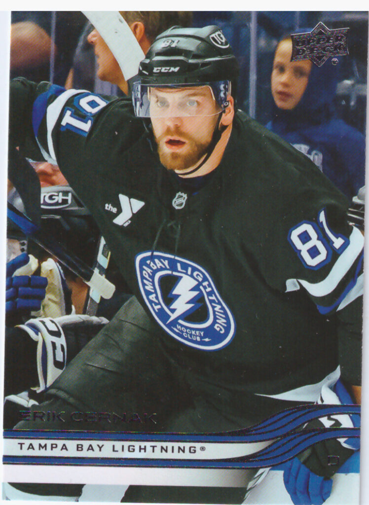 2025/26 Upper Deck Series 2 – Erik Černák Tampa Bay Lightning 407