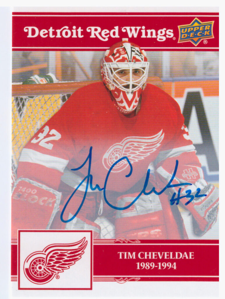 2025/26 Detroit Red Wings Centennial (hobby) – Tim Cheveldae 10