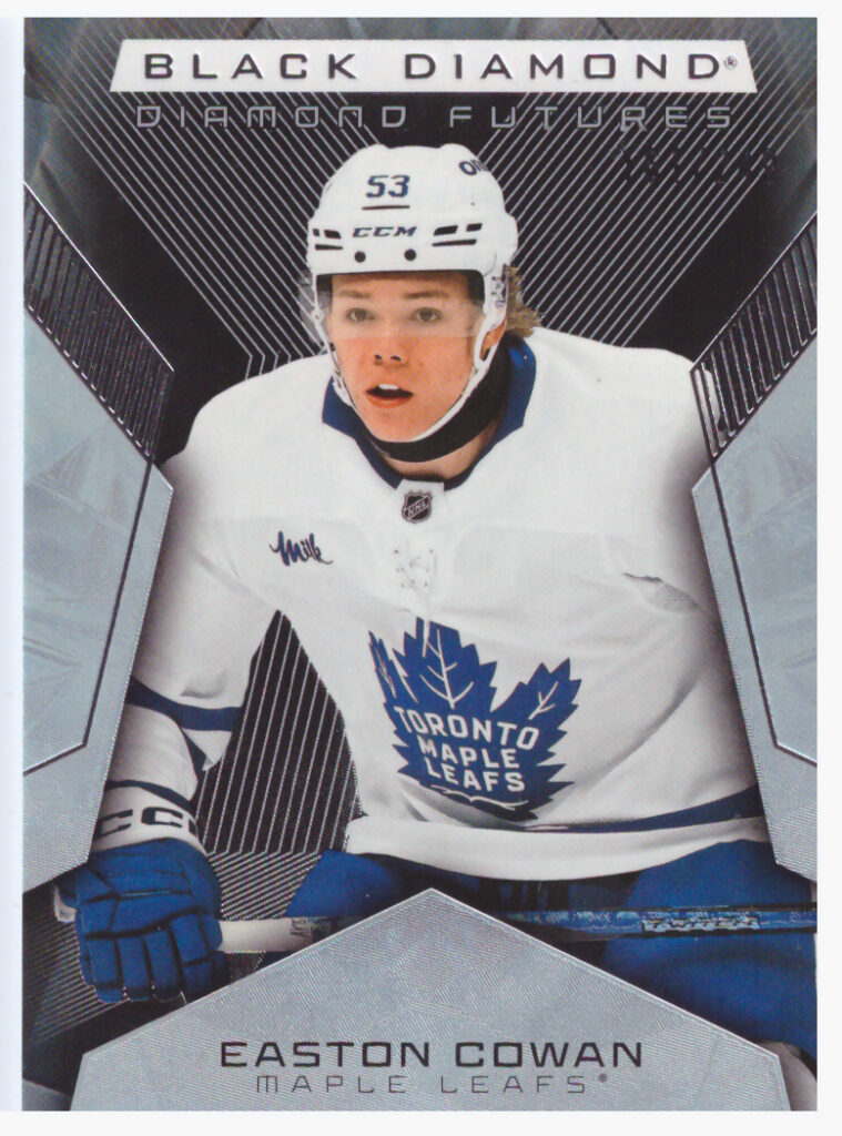 2025/26 Black Diamond – Easton Cowan Toronto Maple Leafs BDF-EC   /249