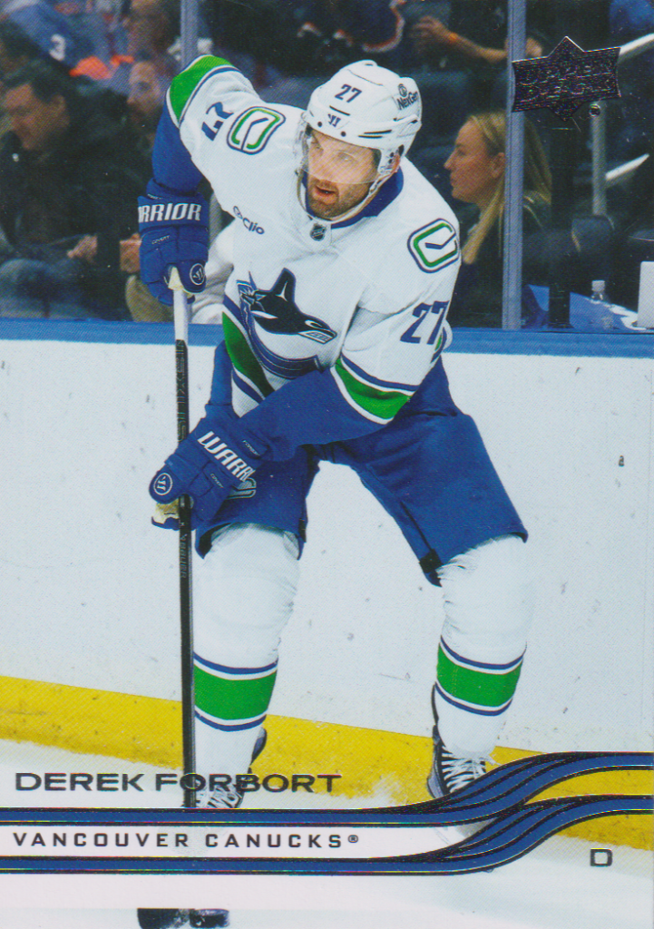 2025/26 Upper Deck Series 2 – Derek Forbort Vancouver Canucks 427