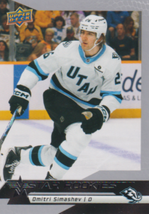 2025/26 Star Rookies – Dmitri Simashev Utah Mammoth 10