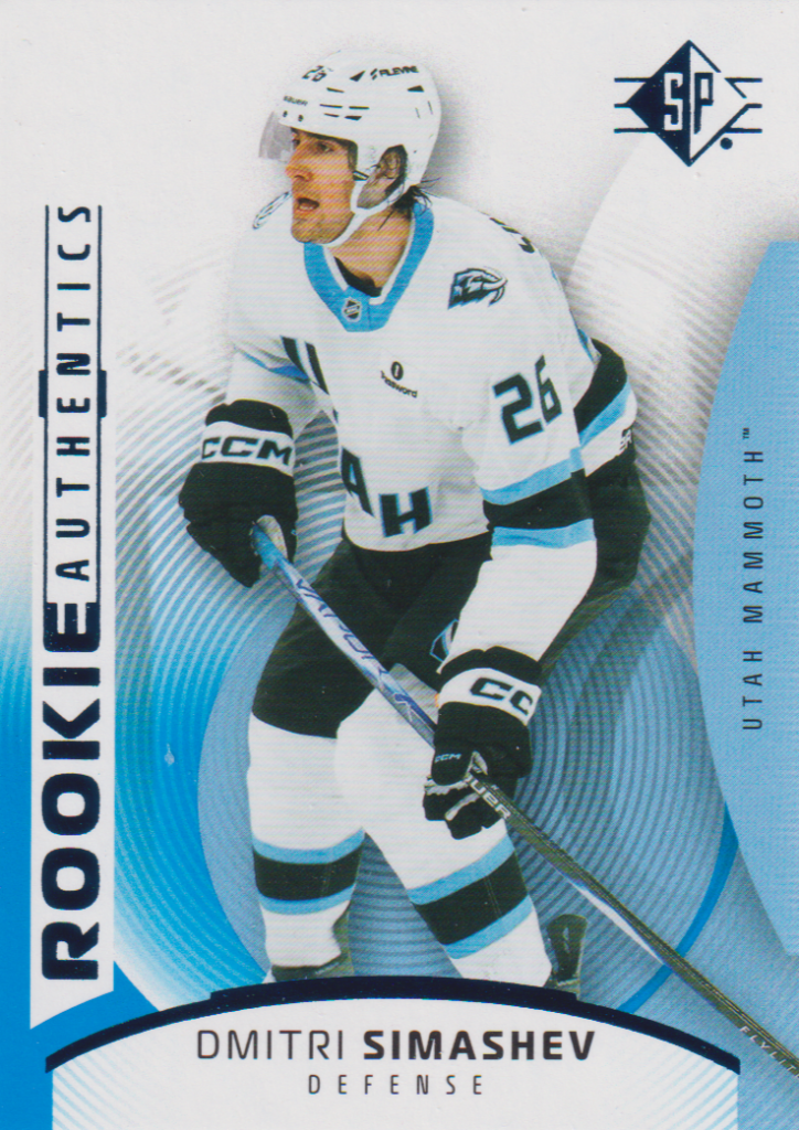 2025/26 UD SP – Dmitri Simashev Utah Mammoth 107