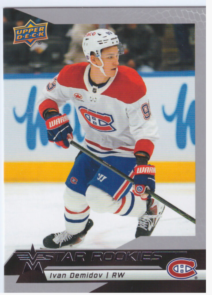2025/26 Star Rookies – Ivan Demidov Montreal Canadiens 1