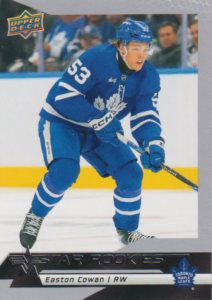 2025/26 Star Rookies – Easton Cowan Toronto Maple Leafs 11