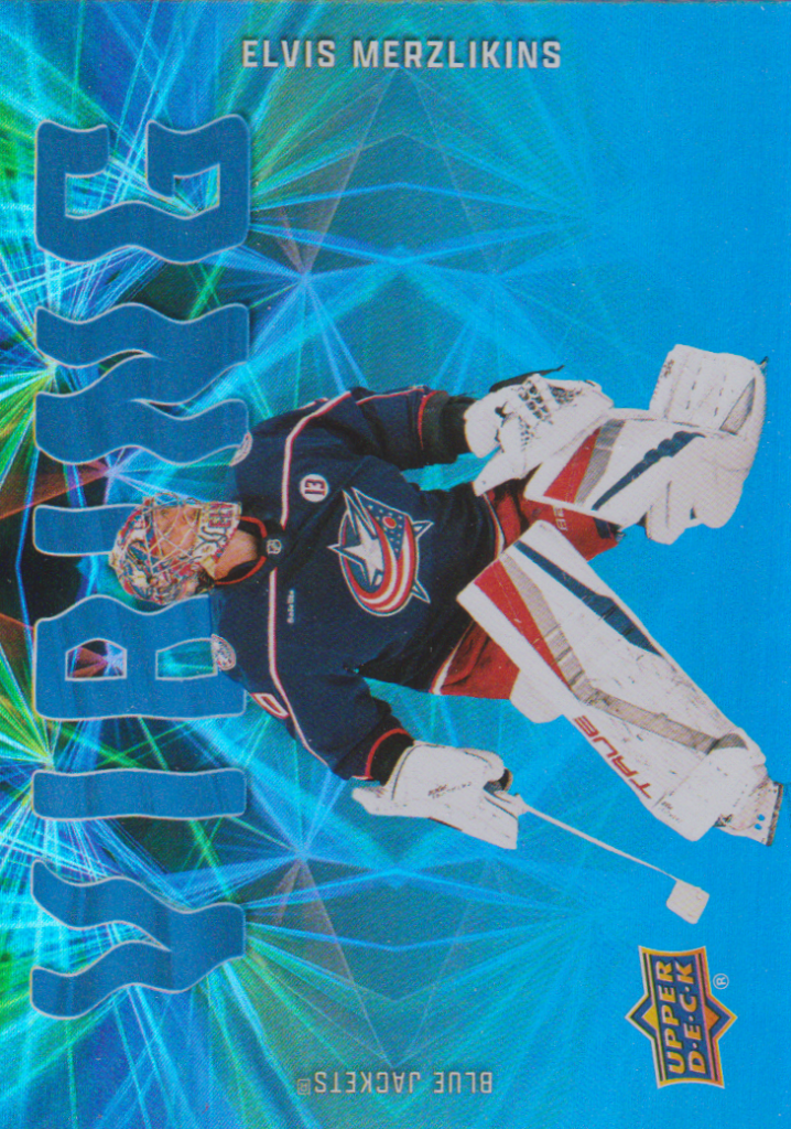 2025/26 Upper Deck Series 2 – Elvis Merzlikins Columbus Blue Jackets VB-28