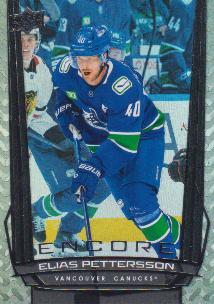 2025/26 Upper Deck Series 2 – Elias Pettersson Vancouver Canucks E-142