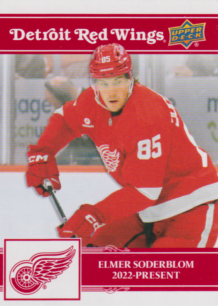 2025/26 Detroit Red Wings Centennial (hobby) – Elmer Soderblom Detroit Red Wings 41