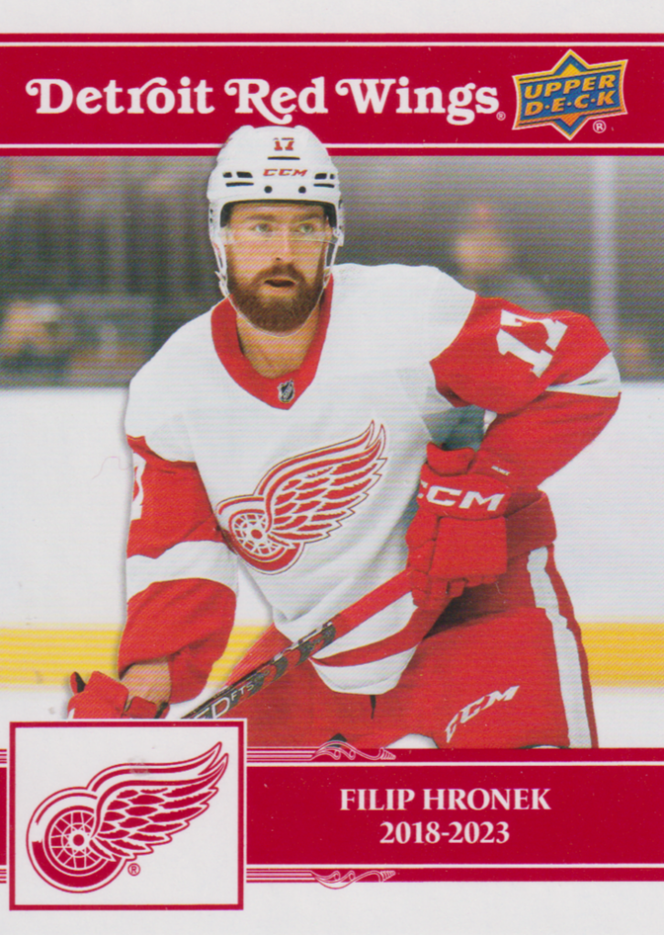 2025/26 Detroit Red Wings Centennial (hobby) – Filip Hronek Detroit Red Wings 24