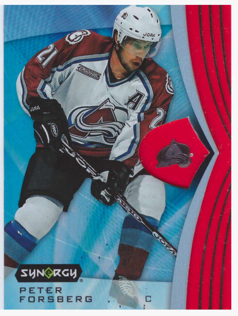 2023/24 Synergy – Peter Forsberg Colorado Avalanche 71