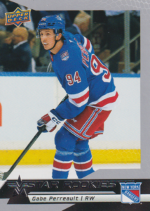 2025/26 Star Rookies – Gabe Perreault New York Rangers 8