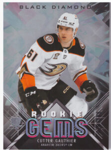 2024/25 Black Diamond – Cutter Gauthier Anaheim Ducks RG-CG   /399