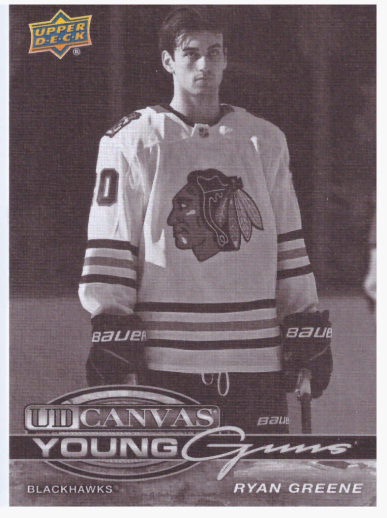 2025/26 Upper Deck Series 2 – Ryan Greene Chicago Blackhawks C-215