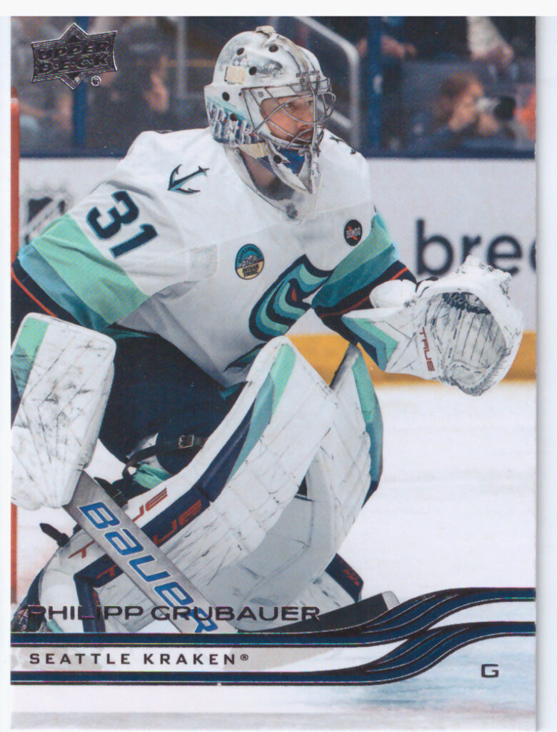 2025/26 Upper Deck Series 2 – Philipp Grubauer Seattle Kraken 397