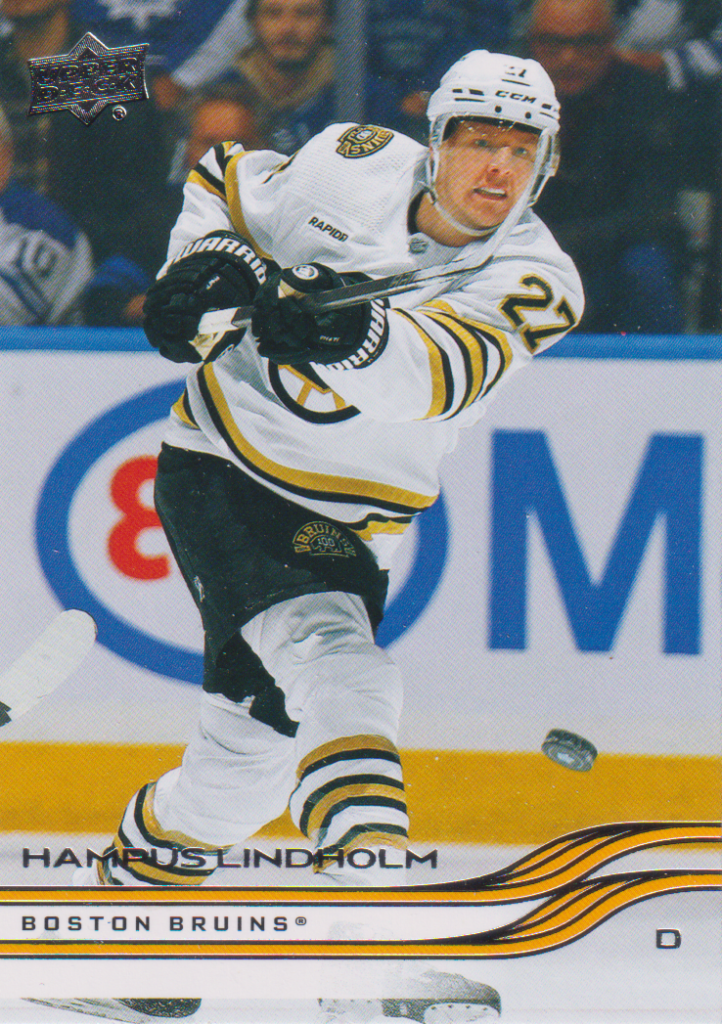 2025/26 Upper Deck Series 2 – Hampus Lindholm Boston Bruins 260