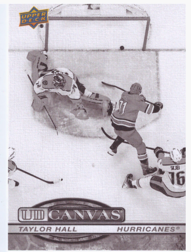 2025/26 Upper Deck Series 2 – Taylor Hall Carolina Hurricanes C-165