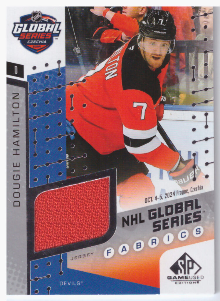 2025/26 SP Game Used – Dougie Hamilton New Jersey Devils GSF1-13