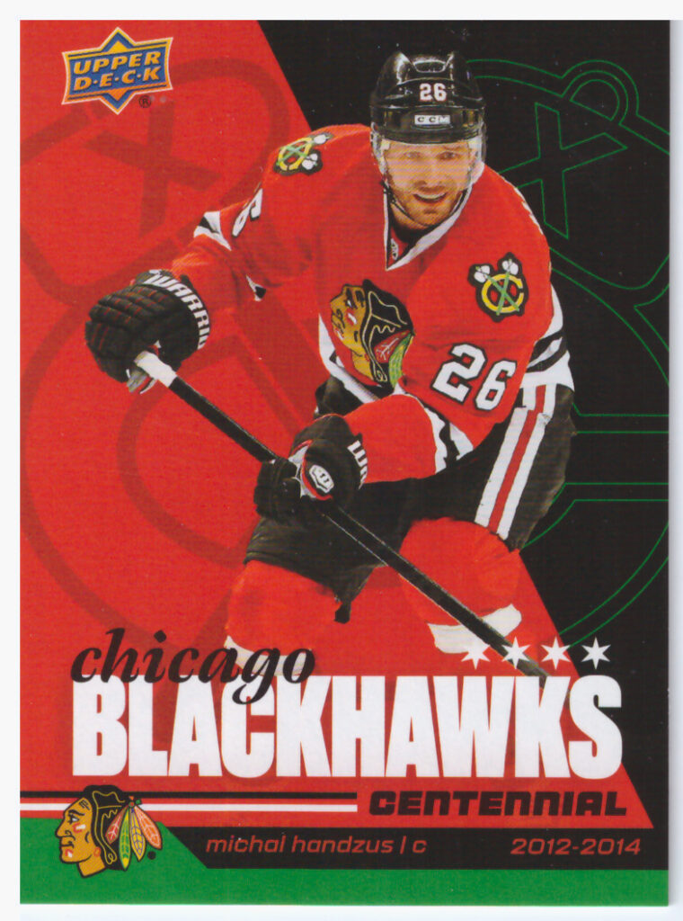2025/26 Chicago Blackhawks Centennial (hobby) – Michal Handzuš 38