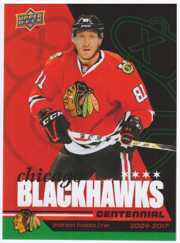 2025/26 Chicago Blackhawks Centennial (hobby) – Marián Hossa 5