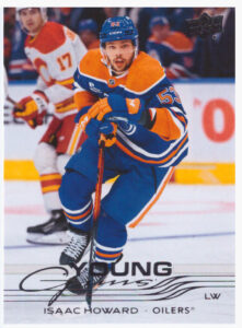 2025/26 Upper Deck Series 2 – Isaac Howard Edmonton Oilers 469