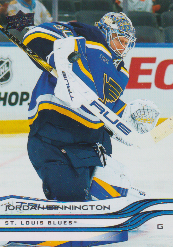 2025/26 Upper Deck Series 2 – Jordan Binnington St. Louis Blues 401