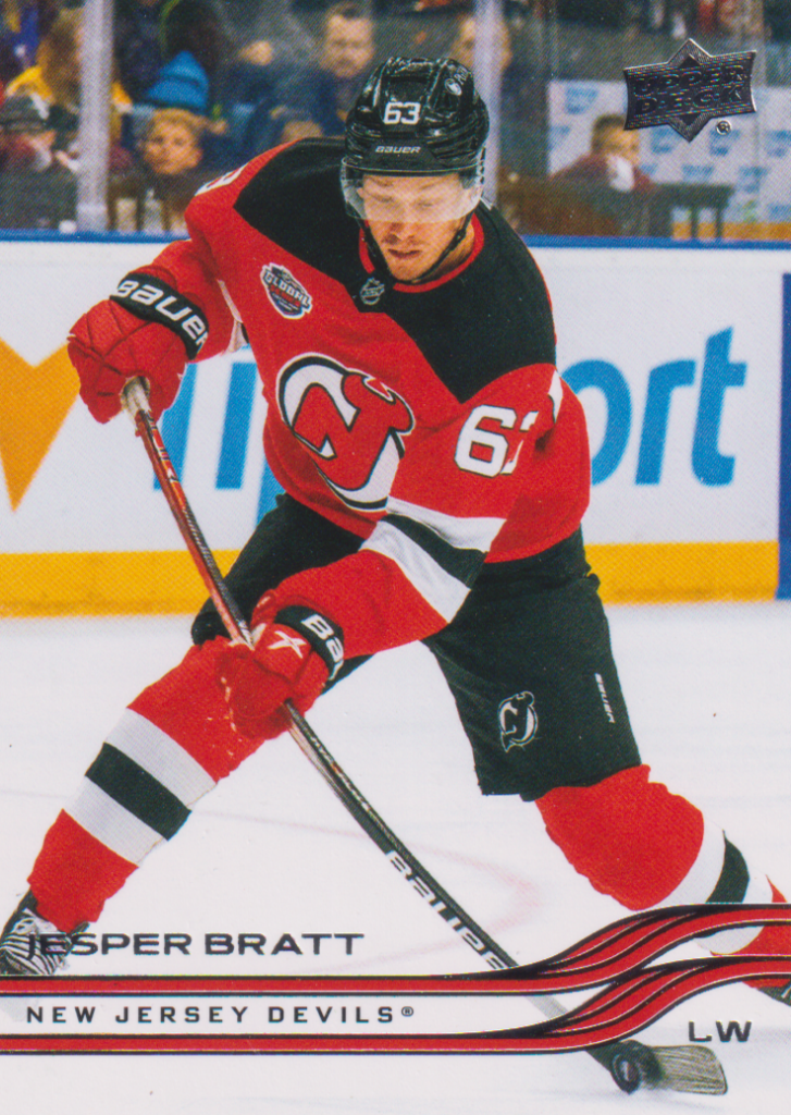 2025/26 Upper Deck Series 2 – Jesper Bratt New Jersey Devils 352