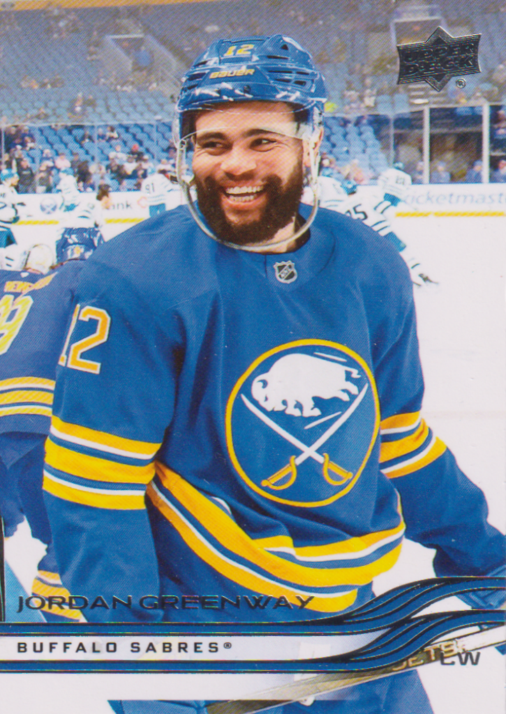 2025/26 Upper Deck Series 2 – Jordan Greenway Buffalo Sabres 269