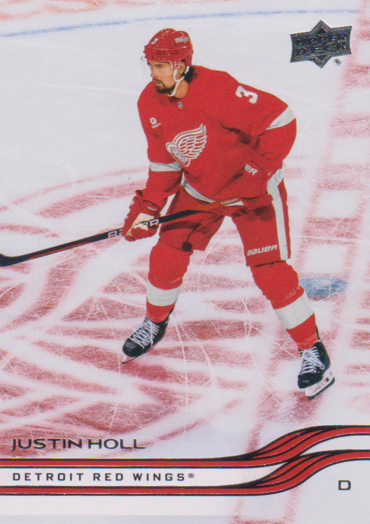 2025/26 Upper Deck Series 2 – Justin Holl Detroit Red Wings 310