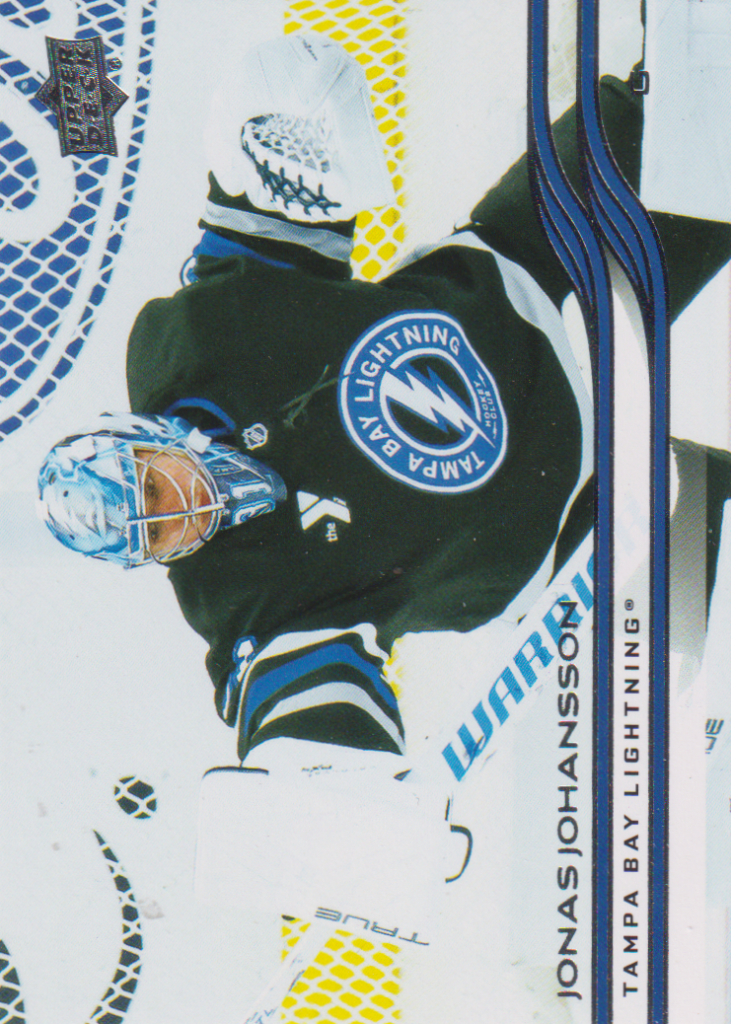 2025/26 Upper Deck Series 2 – Jonas Johansson Tampa Bay Lightning 409