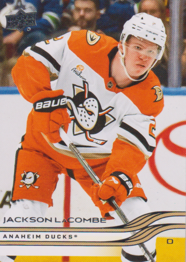 2025/26 Upper Deck Series 2 – Jackson LaCombe Anaheim Ducks 253