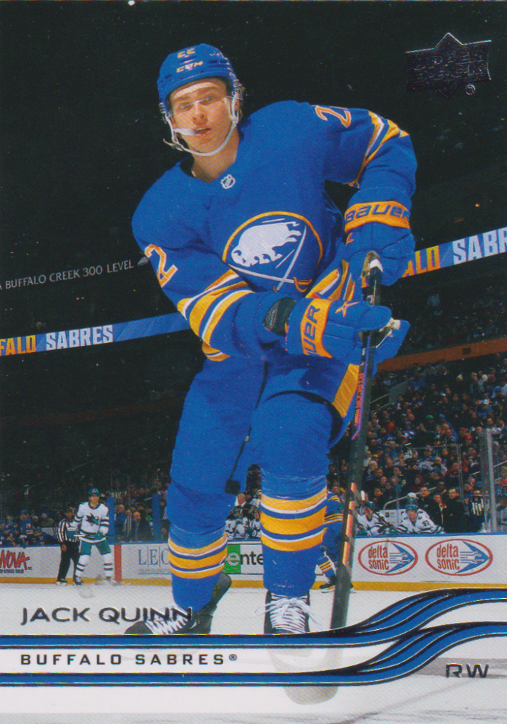 2025/26 Upper Deck Series 2 – Jack Quinn Buffalo Sabres 266