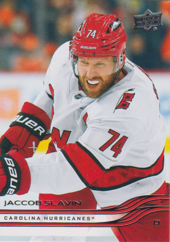 2025/26 Upper Deck Series 2 – Jaccob Slavin Carolina Hurricanes 278