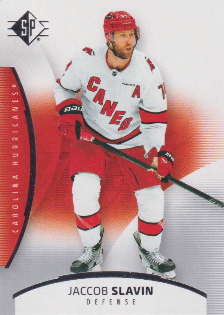 2025/26 UD SP – Jaccob Slavin Carolina Hurricanes 36
