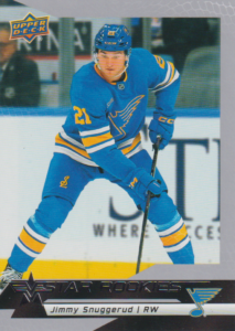 2025/26 Star Rookies – Jimmy Snuggerud St. Louis Blues 17
