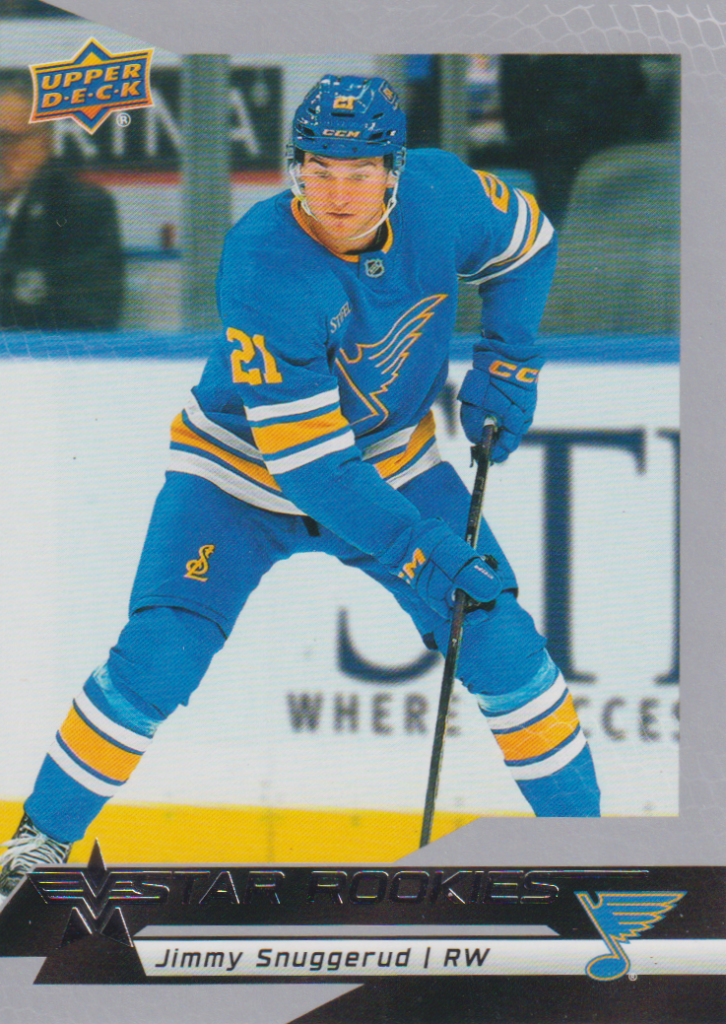2025/26 Star Rookies – Jimmy Snuggerud St. Louis Blues 17