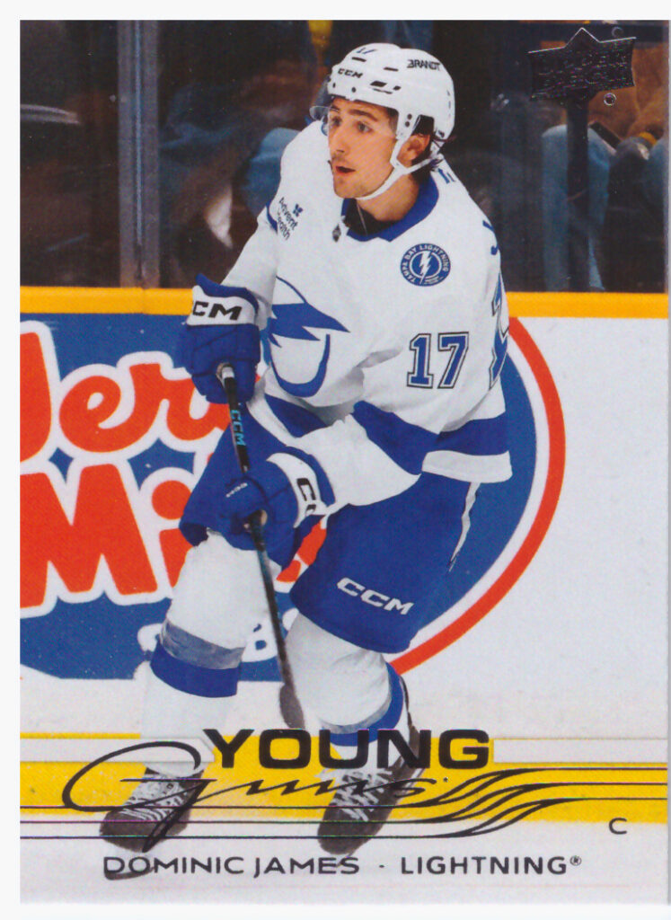 2025/26 Upper Deck Series 2 – Dominic James Tampa Bay Lightning 485