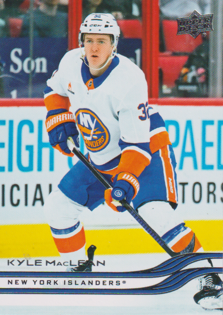 2025/26 Upper Deck Series 2 – Kyle MacLean New York Islanders 359