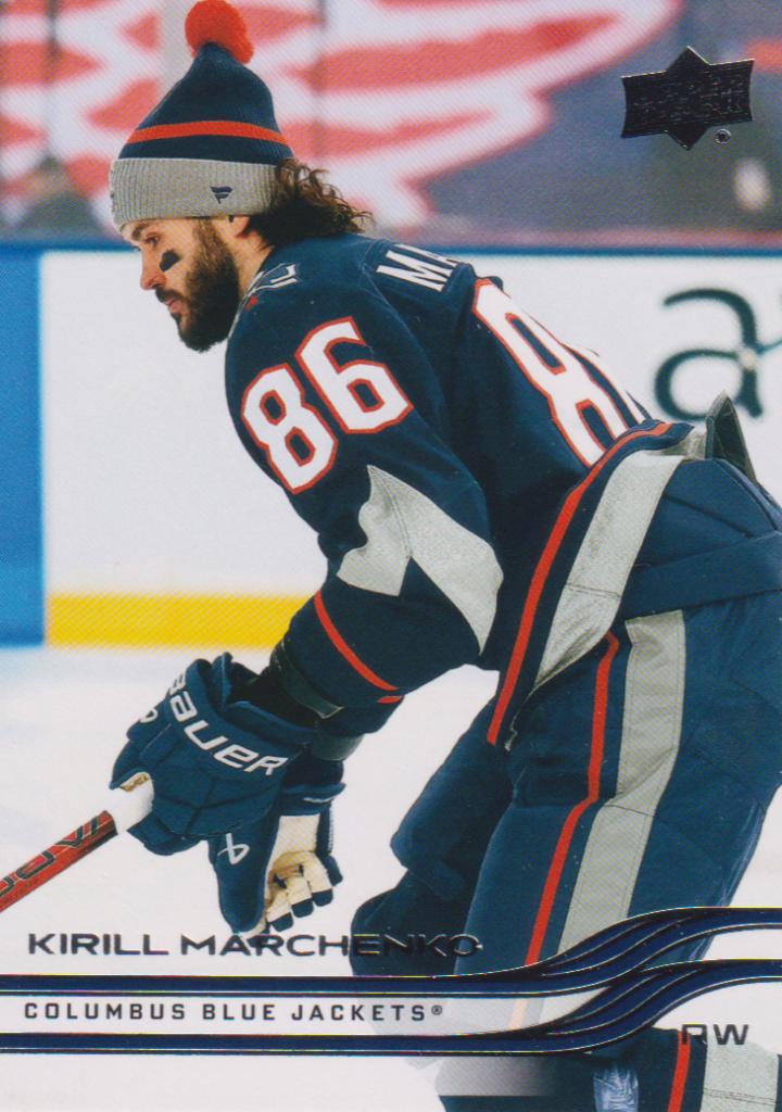 2025/26 Upper Deck Series 2 – Kirill Marchenko Columbus Blue Jackets 300
