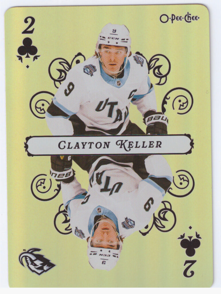 2025/26 O-Pee-Chee – Clayton Keller Utah Mammoth 2