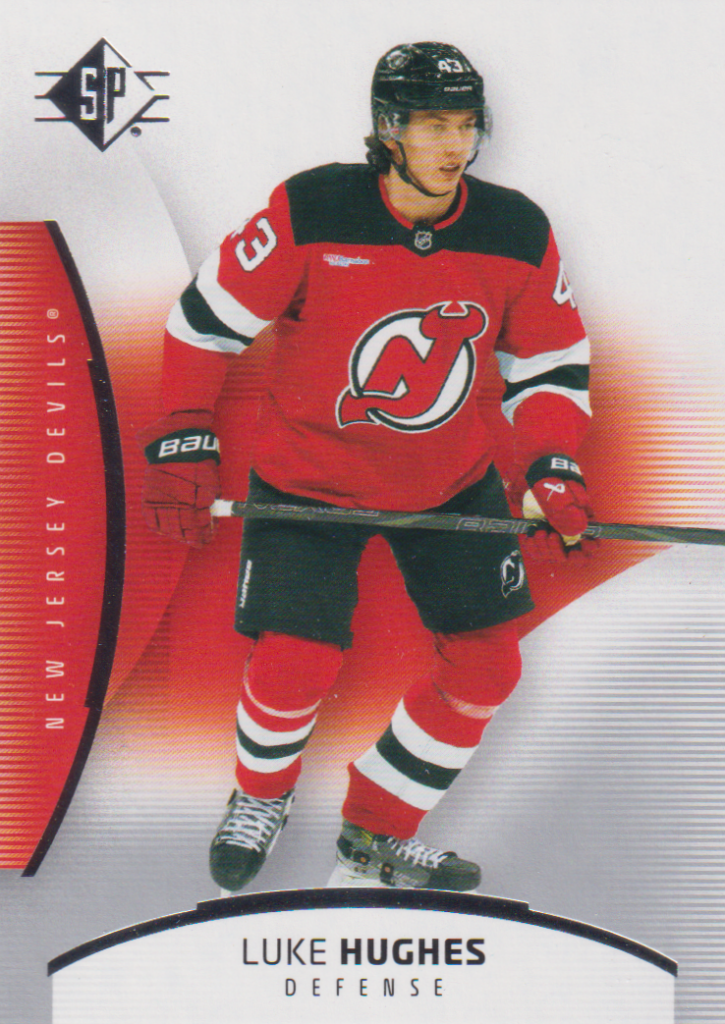 2025/26 UD SP – Luke Hughes New Jersey Devils 6
