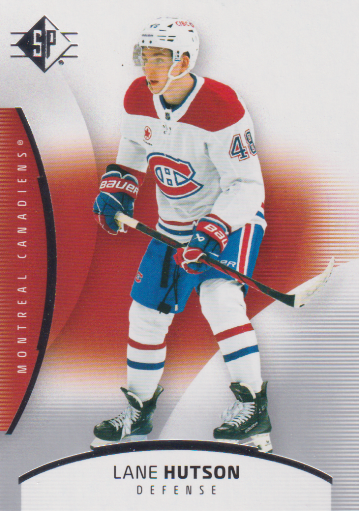 2025/26 UD SP – Lane Hutson Montreal Canadiens 13
