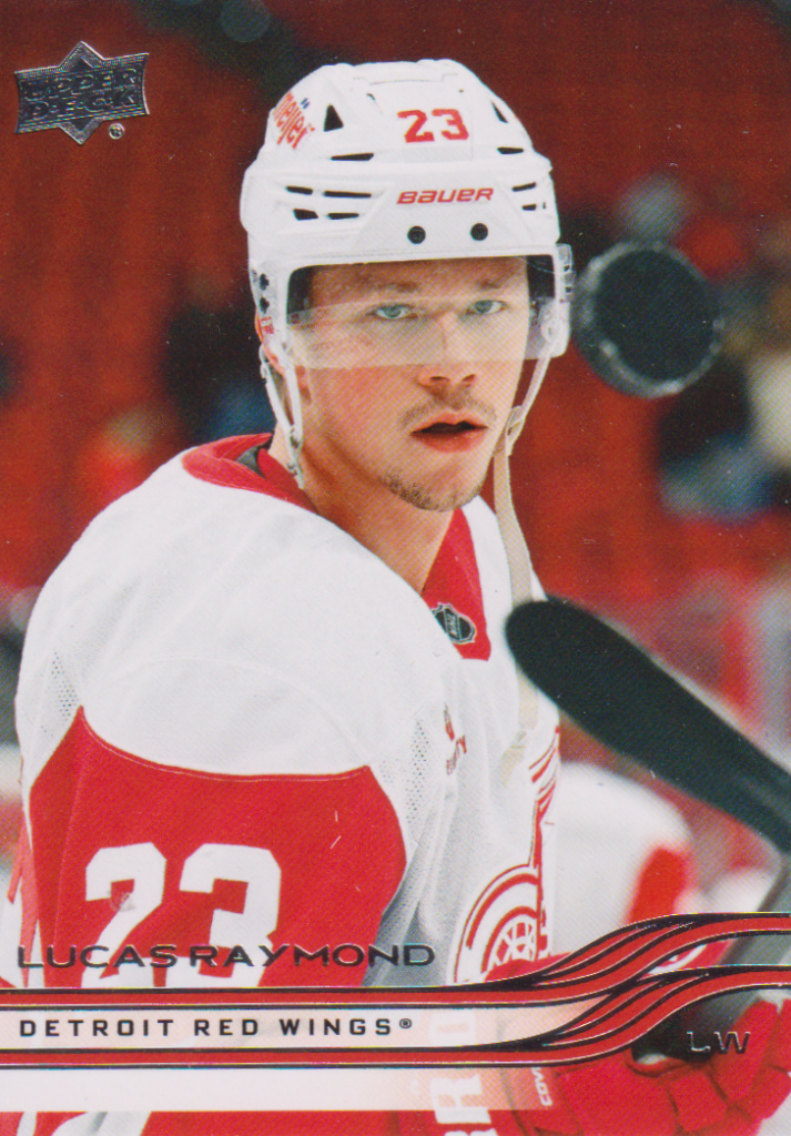 2025/26 Upper Deck Series 2 – Lucas Raymond Detroit Red Wings 311