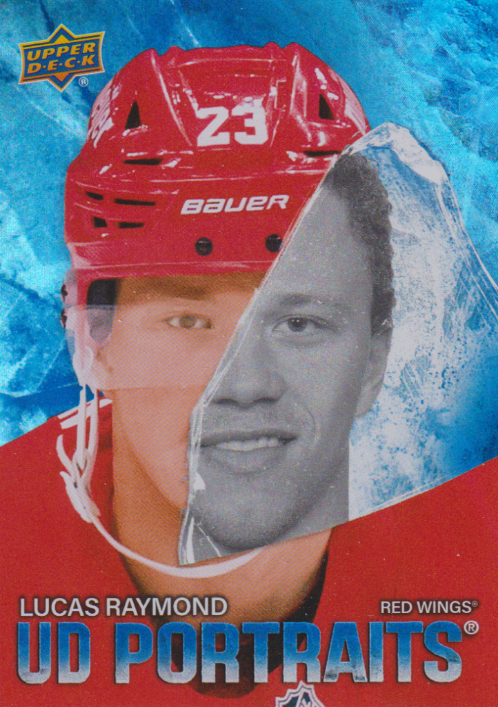 2025/26 Upper Deck Series 2 – Lucas Raymond Detroit Red Wings P-40