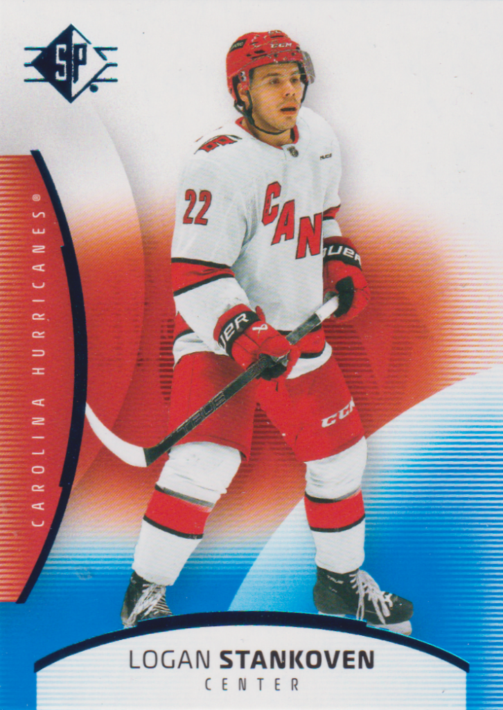 2025/26 UD SP – Logan Stankoven Carolina Hurricanes 28