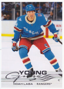 2025/26 Upper Deck Series 2 – Noah Laba New York Rangers 463