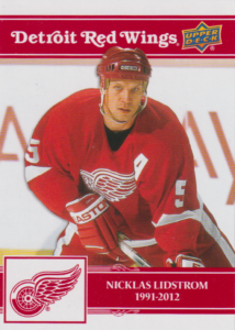 2025/26 Detroit Red Wings Centennial (hobby) – Nicklas Lidstrom Detroit Red Wings 1