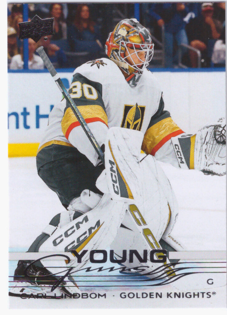 2025/26 Upper Deck Series 2 – Carl Lindbom Las Vegas Golden Knights 464