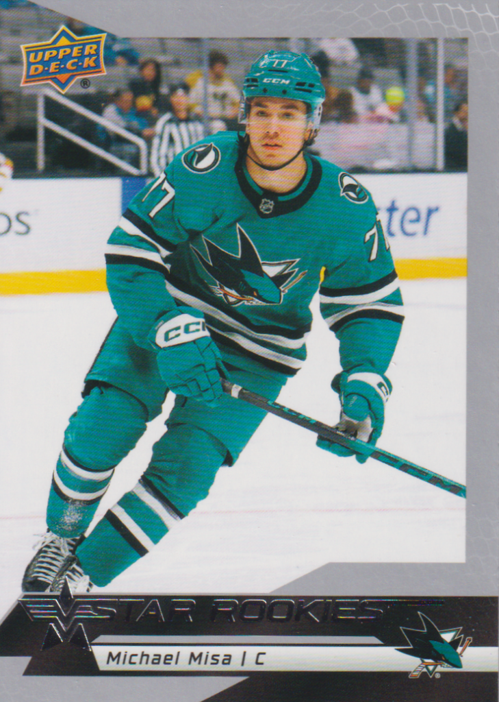 2025/26 Star Rookies – Michael Misa San Jose Sharks 13