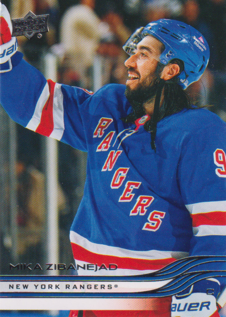 2025/26 Upper Deck Series 2 – Mika Zibanejad New York Rangers 368