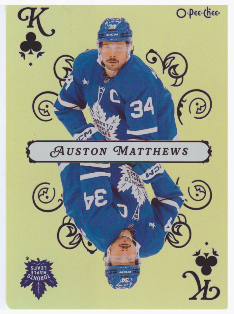 2025/26 O-Pee-Chee – Auston Matthews Toronto Maple Leafs K